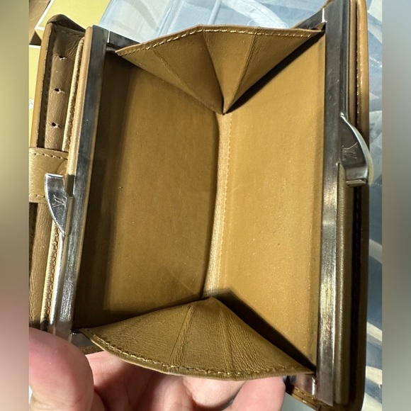 Louis Vuitton | Monogram Mat French Wallet Bronze | Vintage - Picture 16 of 16